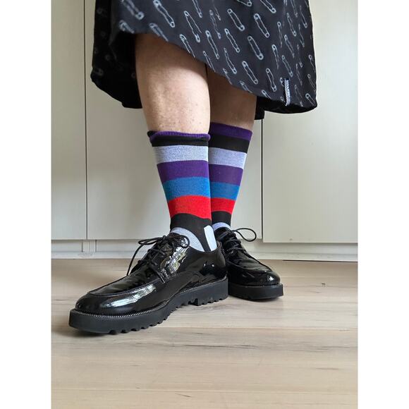 Paul Green Soho Oxford Black Patent Leather Size US 10 Classic Preppy Style - Picture 10 of 13